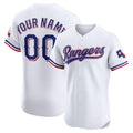 Custom Texas Rangers Home Elite Jersey Jersey
