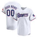Custom Texas Rangers Home Limited Jersey Jersey