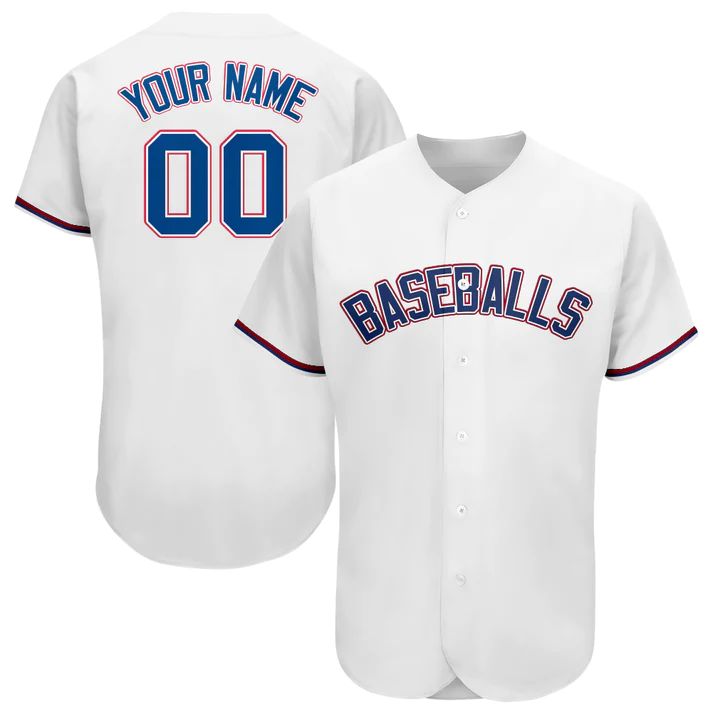 Custom Texas Rangers Stitched T Shirt Jerseys