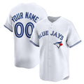 Custom Toronto Blue Jays Home Limited Jersey Jersey