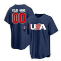 Custom USA 2023 World Classic Replica Jersey Navy Blue Stitches Jerseys