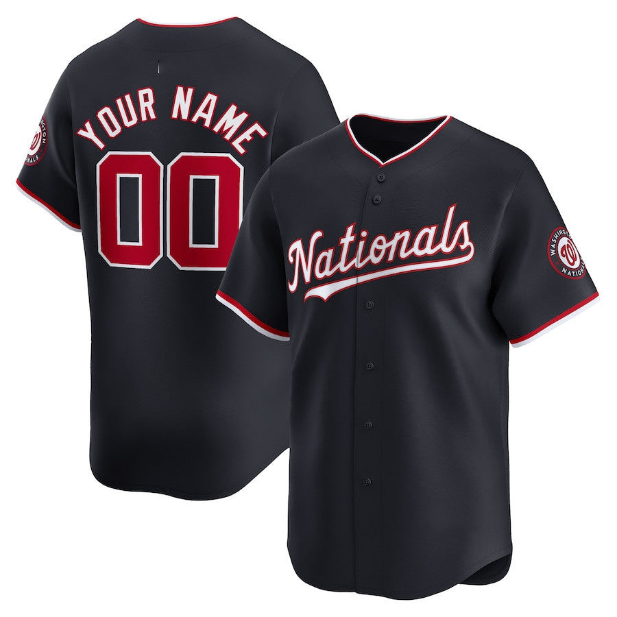 Custom Washington Nationals Alternate Limited Jersey