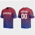 Custom Dominican Republic 2023 World Classic Jersey Red Stitches Jerseys