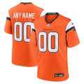Denver Broncos Orange Mile High Custom Game Jersey