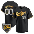 Custom Los Angeles Dodgers 2024 Spring Training Patch Stitched Limited Jersey