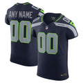 Seattle Seahawks College Navy Stitched Elite Custom Jersey