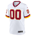 Washington Commanders White Game Super Bowl Custom Jersey