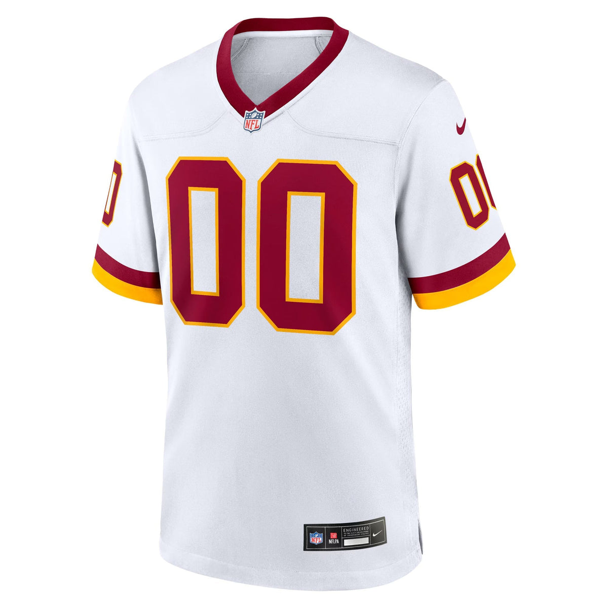 Washington Commanders White Game Super Bowl Custom Jersey