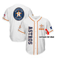 Custom Houston Astros Jersey White Stitched Jerseys