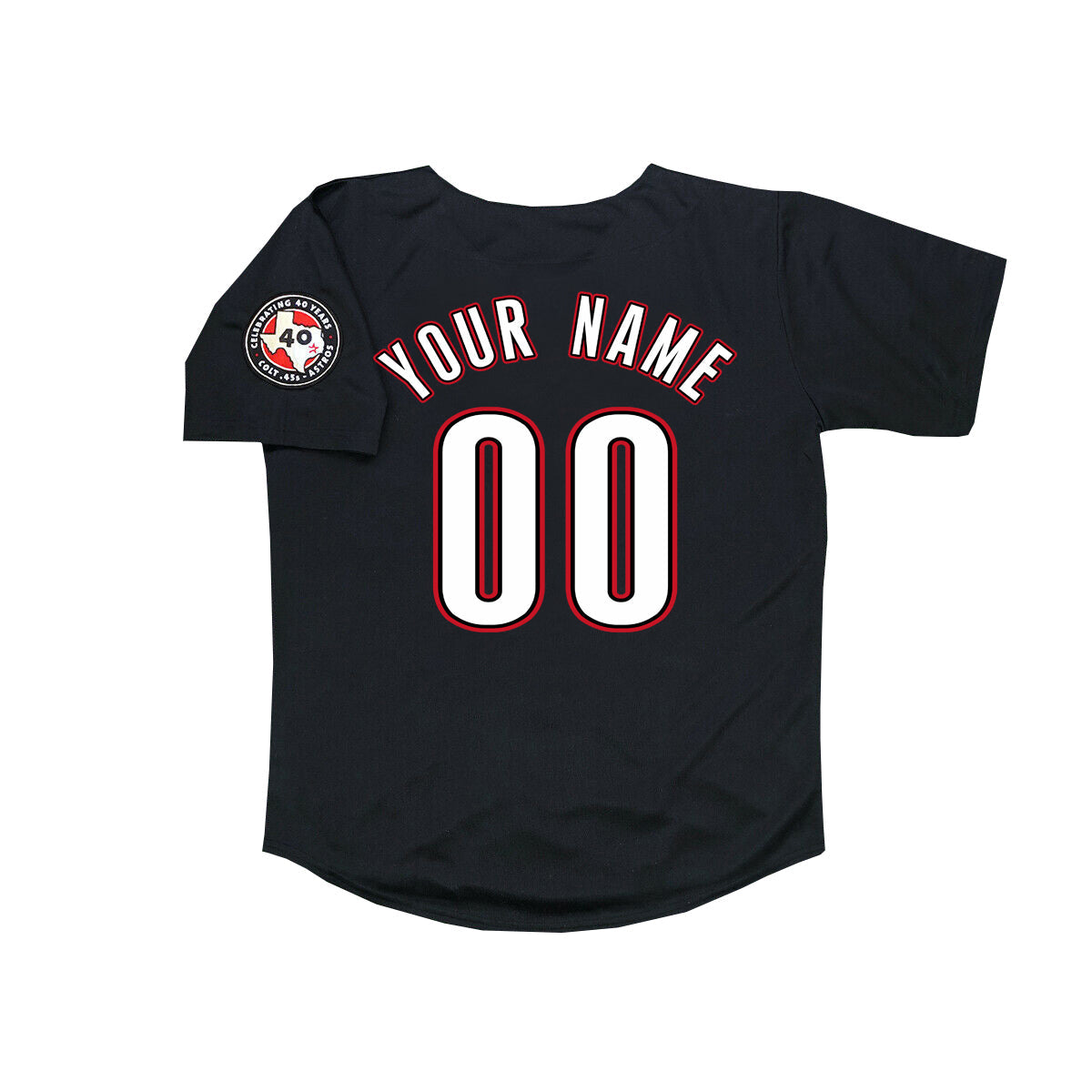 Custom Houston Astros 2012 Black Mens Jersey Stitched