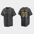 Custom Los Angeles Angels 2022 All-Star Game Replica Jersey Charcoal Jerseys