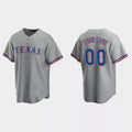 Custom Los Angeles Angels Gray Replica Road Custom Jerseys