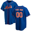 New York Mets Royal Alternate Replica Custom Jerseys