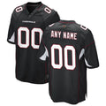 Custom Arizona Cardinals Black Game Stitched Jerseys