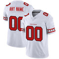 Custom Atlanta Falcons White Team Stitched Limited Stitched Jerseys