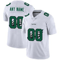 Custom Philadelphia Eagles White Team Big Stitched Limited Stitched Jerseys