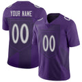 Custom B.Raven Mens American Purple City Stitched Limited Stitched Football Jersey