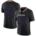 Custom B.Ravens Mens American Black Fashion Stitched Limited Stitched Football Jerseys