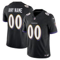 Custom Baltimore Ravens Jersey Black