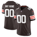 Custom Cleveland Browns Brown Home Jersey Brown