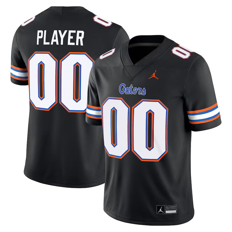 Custom Florida Gators Alternate Jersey Black