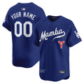 Custom Los Angeles Dodgers Kobe Honor Jersey Royal Blue