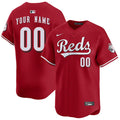 Custom Cincinnati Reds Alternate Jersey Red