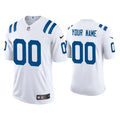 Mens Indianapolis Colts Custom Player Game Jersey White