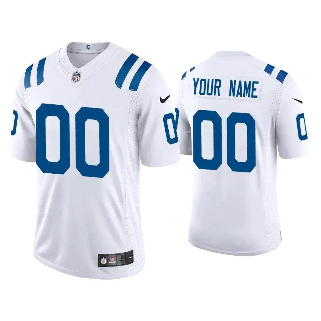 Mens Indianapolis Colts Custom Player Game Jersey White