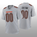 Custom Chicago Bears Custom Gray Atmosphere Game Stitched Jerseys