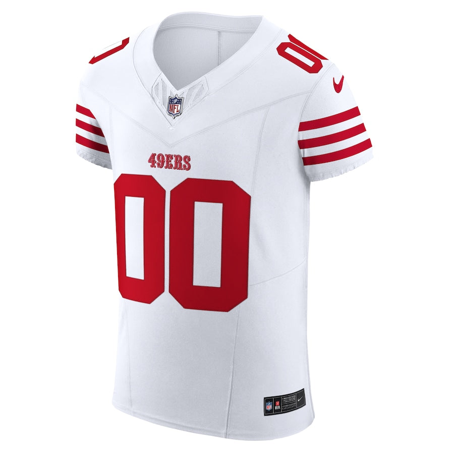 Mens Scarlet San Francisco 49ers Stitched Elite Custom Jersey