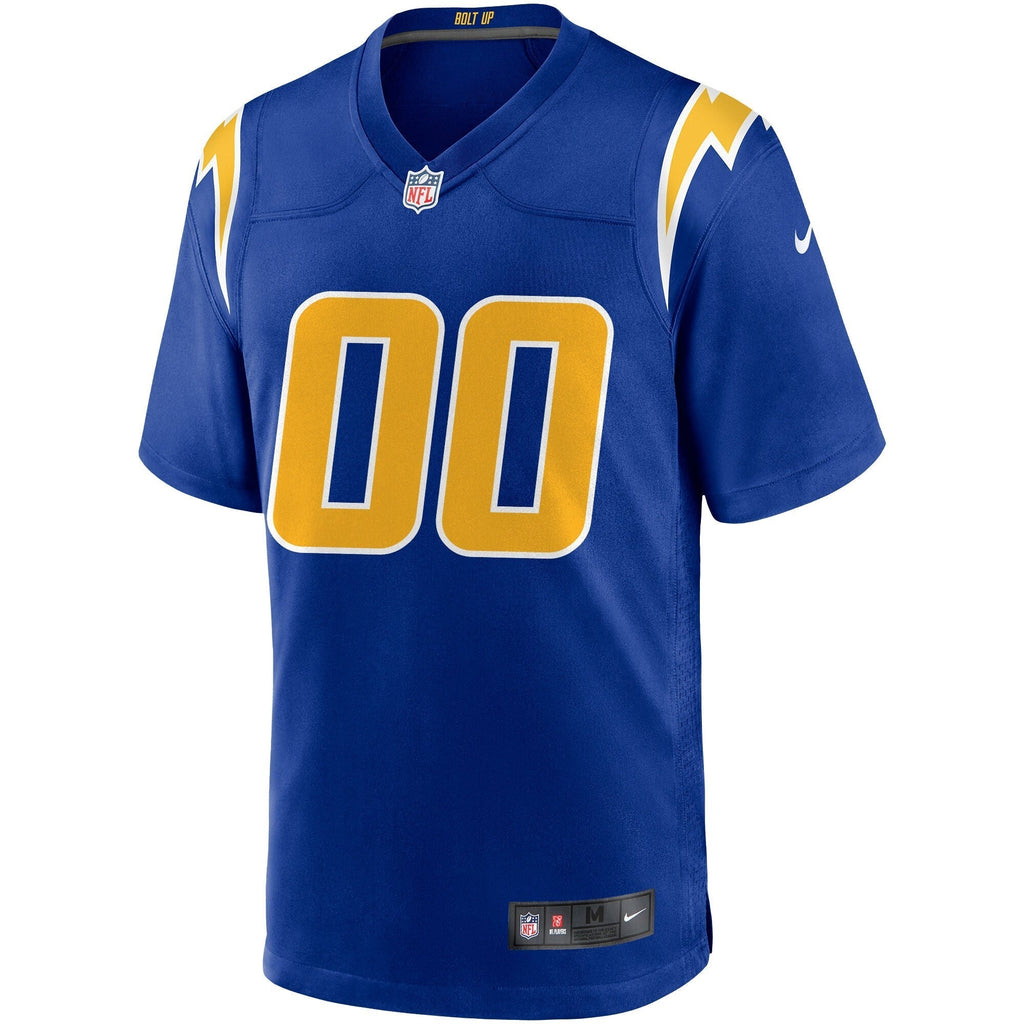 Los Angeles Chargers Alternate Custom Game Jersey Royal