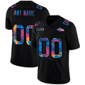 Custom Baltimore Ravens Black 2020 Crucial Catch Stitched Limited Stitched Jerseys