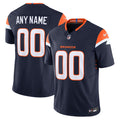 Custom Denver Broncos Jersey Navy