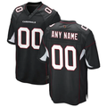 Mens Arizona Cardinals Black Custom Game Jersey