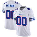 Custom Buffalo Bills White Team Stitched Limited Stitched Jerseys
