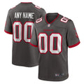 Tampa Bay Buccaneers Alternate Custom Game Jersey Pewter