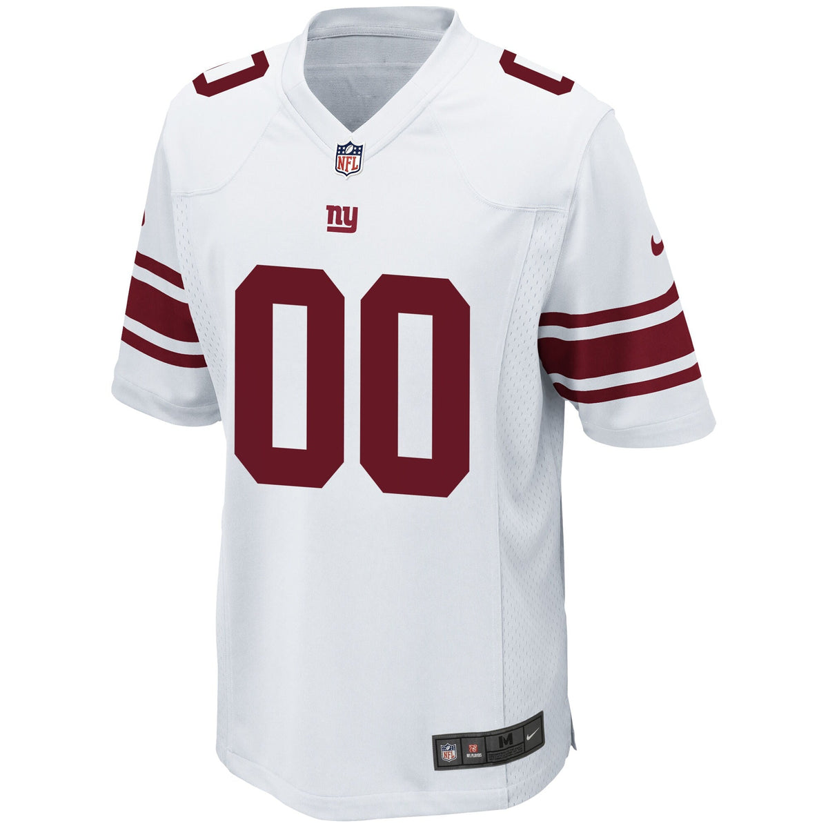 New York Giants Custom Game Jersey White
