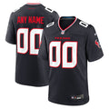 Custom Houston Texans Jersey Navy