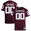 Custom Texas A&M Aggies Jersey Maroon