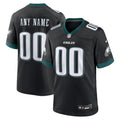 Custom Philadelphia Eagles Jersey Black