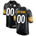 Custom Pittsburgh Steelers Jersey Black