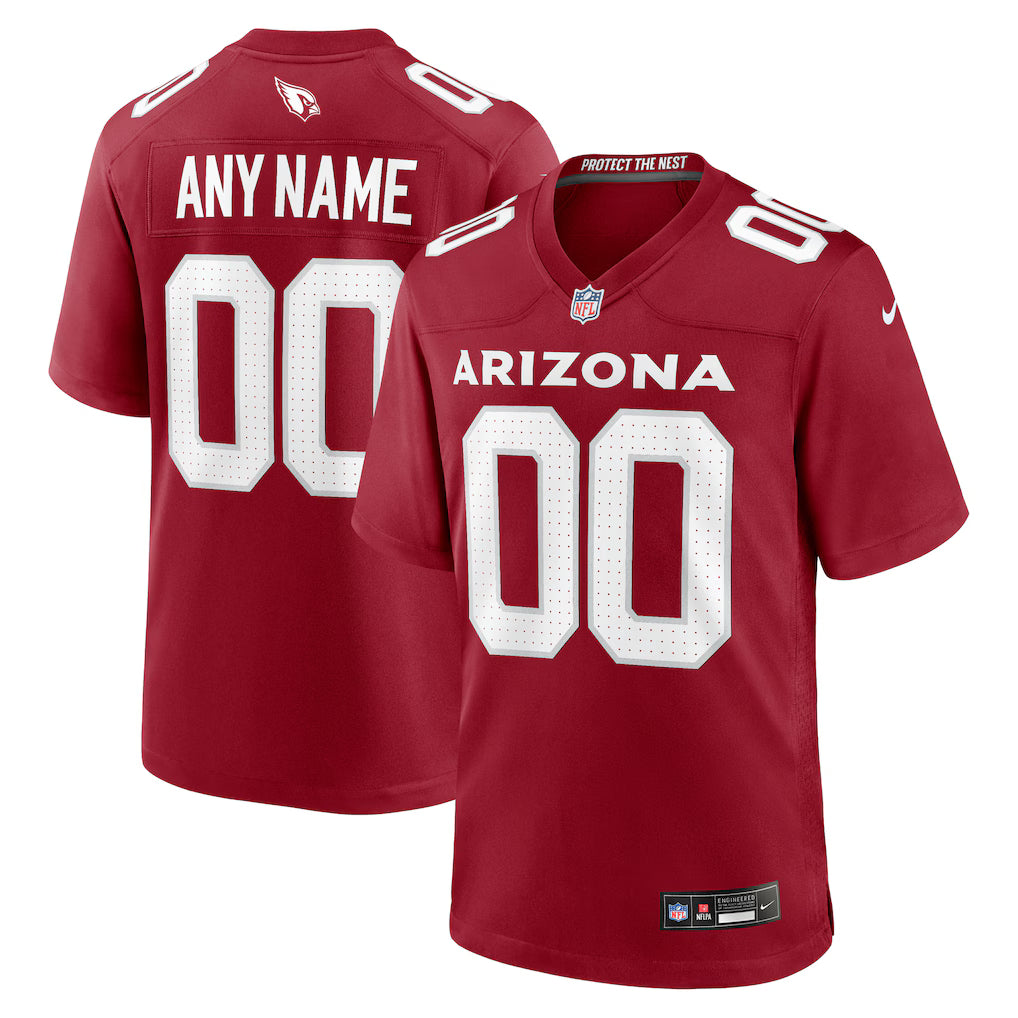 Custom Arizona Cardinals Jersey Cardinal Red