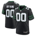 Custom New York Jets Alternate Jersey Legacy Black