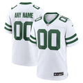 Custom New York Jets Jersey Legacy White