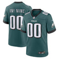 Custom Philadelphia Eagles Jersey Midnight Green