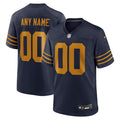 Custom Green Bay Packers The 1923 Classic Game Jersey Navy
