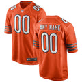 Custom Chicago Bears Alternate Jersey Orange