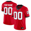 Custom Georgia Bulldogs Jersey Red