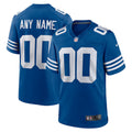 Custom Indianapolis Colts Alternate Jersey Royal Blue